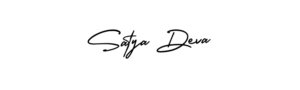 Best and Professional Signature Style for Satya Deva. AmerikaSignatureDemo-Regular Best Signature Style Collection. Satya Deva signature style 3 images and pictures png