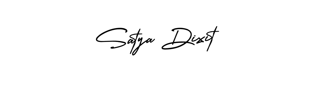 How to make Satya Dixit signature? AmerikaSignatureDemo-Regular is a professional autograph style. Create handwritten signature for Satya Dixit name. Satya Dixit signature style 3 images and pictures png