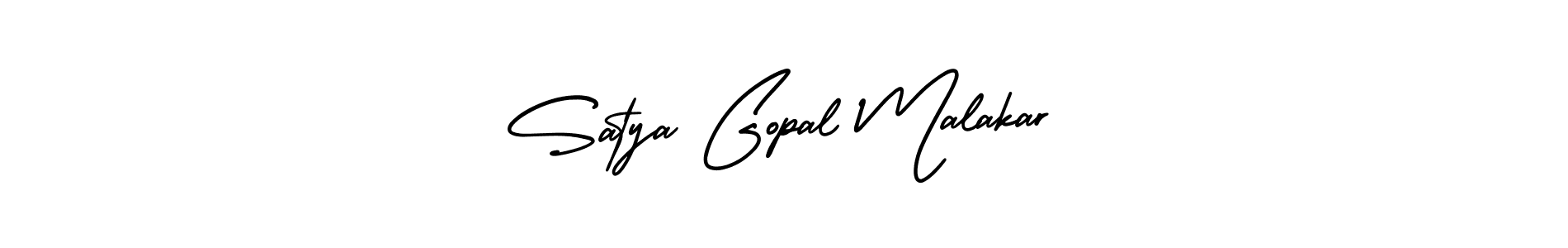 Best and Professional Signature Style for Satya Gopal Malakar. AmerikaSignatureDemo-Regular Best Signature Style Collection. Satya Gopal Malakar signature style 3 images and pictures png