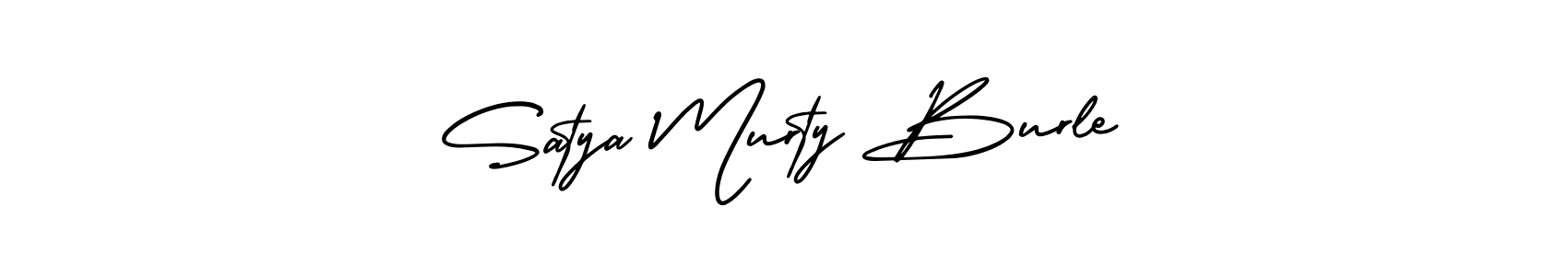 Also we have Satya Murty Burle name is the best signature style. Create professional handwritten signature collection using AmerikaSignatureDemo-Regular autograph style. Satya Murty Burle signature style 3 images and pictures png