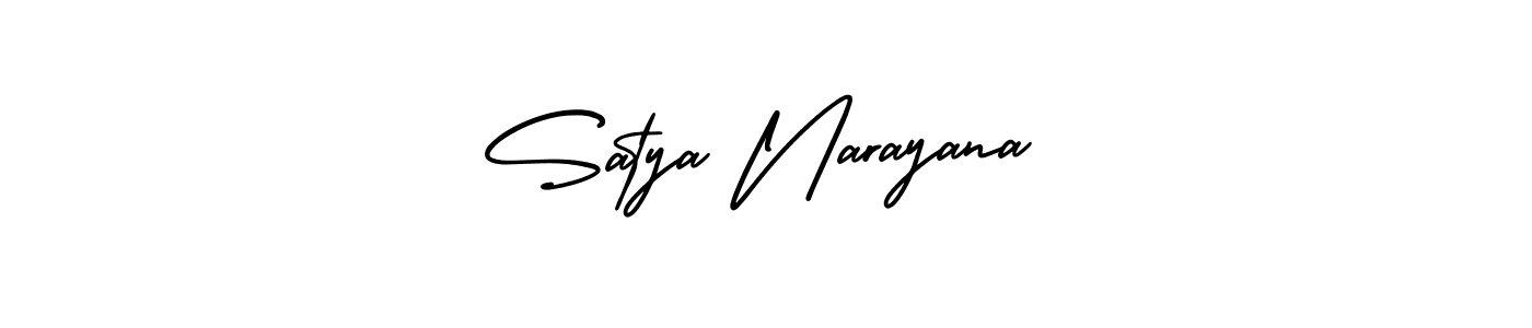 Make a beautiful signature design for name Satya Narayana. Use this online signature maker to create a handwritten signature for free. Satya Narayana signature style 3 images and pictures png