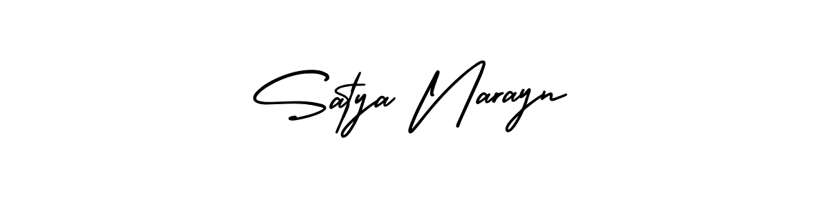 Similarly AmerikaSignatureDemo-Regular is the best handwritten signature design. Signature creator online .You can use it as an online autograph creator for name Satya Narayn. Satya Narayn signature style 3 images and pictures png