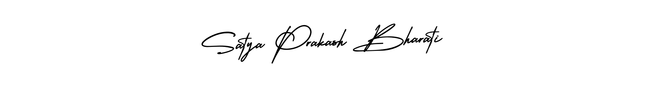 Similarly AmerikaSignatureDemo-Regular is the best handwritten signature design. Signature creator online .You can use it as an online autograph creator for name Satya Prakash Bharati. Satya Prakash Bharati signature style 3 images and pictures png