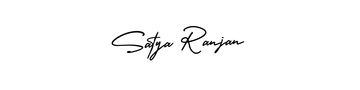 Satya Ranjan stylish signature style. Best Handwritten Sign (AmerikaSignatureDemo-Regular) for my name. Handwritten Signature Collection Ideas for my name Satya Ranjan. Satya Ranjan signature style 3 images and pictures png