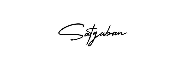 Also we have Satyaban name is the best signature style. Create professional handwritten signature collection using AmerikaSignatureDemo-Regular autograph style. Satyaban signature style 3 images and pictures png