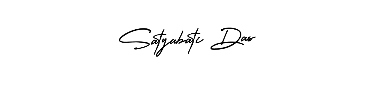 Design your own signature with our free online signature maker. With this signature software, you can create a handwritten (AmerikaSignatureDemo-Regular) signature for name Satyabati Das. Satyabati Das signature style 3 images and pictures png