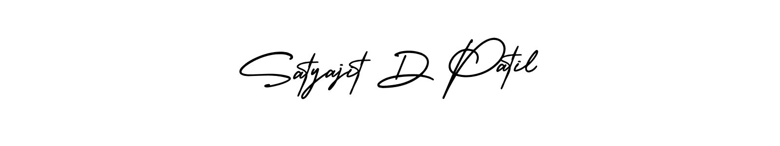 The best way (AmerikaSignatureDemo-Regular) to make a short signature is to pick only two or three words in your name. The name Satyajit D Patil include a total of six letters. For converting this name. Satyajit D Patil signature style 3 images and pictures png