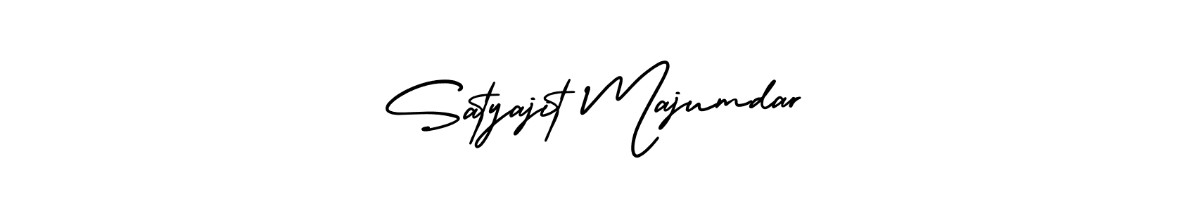 How to make Satyajit Majumdar name signature. Use AmerikaSignatureDemo-Regular style for creating short signs online. This is the latest handwritten sign. Satyajit Majumdar signature style 3 images and pictures png