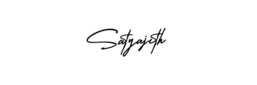 Create a beautiful signature design for name Satyajith. With this signature (AmerikaSignatureDemo-Regular) fonts, you can make a handwritten signature for free. Satyajith signature style 3 images and pictures png