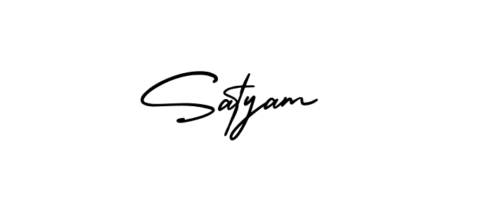 if you are searching for the best signature style for your name Satyam . so please give up your signature search. here we have designed multiple signature styles  using AmerikaSignatureDemo-Regular. Satyam  signature style 3 images and pictures png
