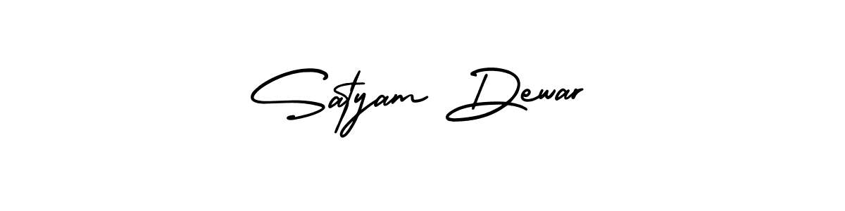 Similarly AmerikaSignatureDemo-Regular is the best handwritten signature design. Signature creator online .You can use it as an online autograph creator for name Satyam Dewar. Satyam Dewar signature style 3 images and pictures png