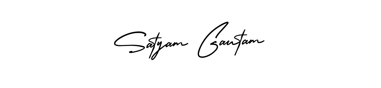 See photos of Satyam Gautam official signature by Spectra . Check more albums & portfolios. Read reviews & check more about AmerikaSignatureDemo-Regular font. Satyam Gautam signature style 3 images and pictures png