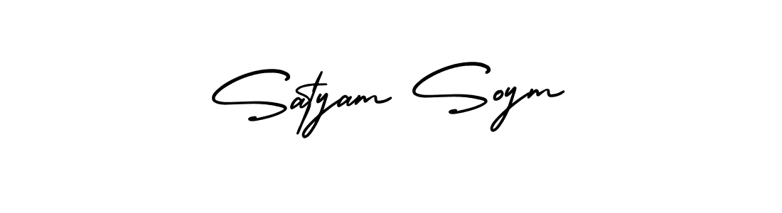 Also we have Satyam Soym name is the best signature style. Create professional handwritten signature collection using AmerikaSignatureDemo-Regular autograph style. Satyam Soym signature style 3 images and pictures png