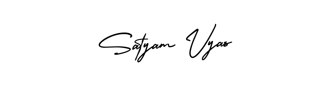 Also we have Satyam Vyas name is the best signature style. Create professional handwritten signature collection using AmerikaSignatureDemo-Regular autograph style. Satyam Vyas signature style 3 images and pictures png