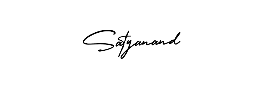 How to make Satyanand signature? AmerikaSignatureDemo-Regular is a professional autograph style. Create handwritten signature for Satyanand name. Satyanand signature style 3 images and pictures png
