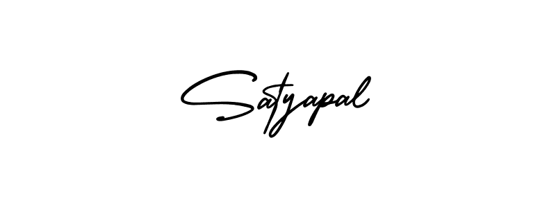 Satyapal stylish signature style. Best Handwritten Sign (AmerikaSignatureDemo-Regular) for my name. Handwritten Signature Collection Ideas for my name Satyapal. Satyapal signature style 3 images and pictures png