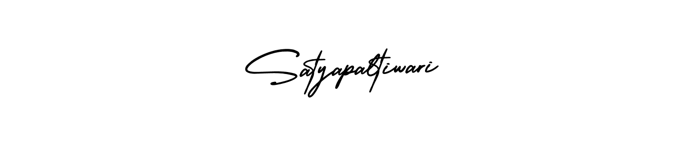Also we have Satyapaltiwari name is the best signature style. Create professional handwritten signature collection using AmerikaSignatureDemo-Regular autograph style. Satyapaltiwari signature style 3 images and pictures png