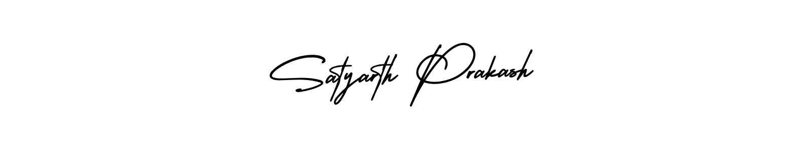 Create a beautiful signature design for name Satyarth Prakash. With this signature (AmerikaSignatureDemo-Regular) fonts, you can make a handwritten signature for free. Satyarth Prakash signature style 3 images and pictures png