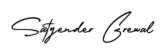 Get inspired by this graceful AmerikaSignatureDemo-Regular signature style for name Satyender Grewal. Smooth loops and balanced proportions for everyday use. Satyender Grewal signature style 3 images and pictures png