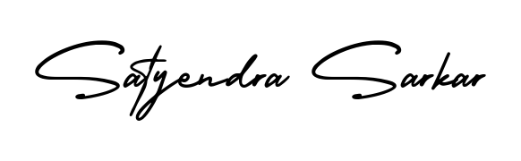 You should practise on your own different ways (AmerikaSignatureDemo-Regular) to write your name (Satyendra Sarkar) in signature. Don't let someone else do it for you. Satyendra Sarkar signature style 3 images and pictures png