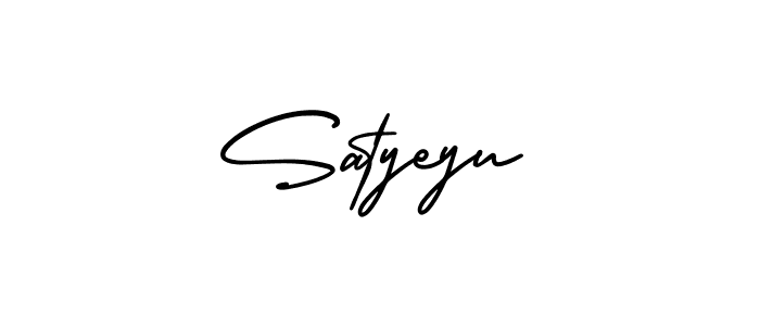 Make a beautiful signature design for name Satyeyu. Use this online signature maker to create a handwritten signature for free. Satyeyu signature style 3 images and pictures png