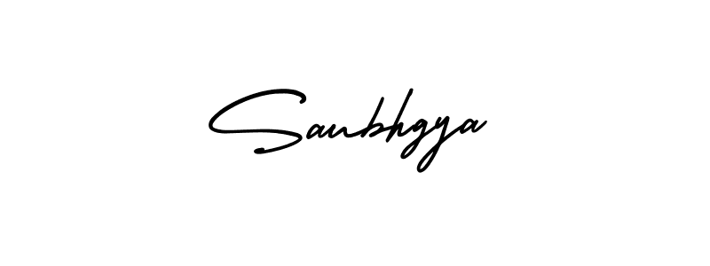 You should practise on your own different ways (AmerikaSignatureDemo-Regular) to write your name (Saubhgya) in signature. don't let someone else do it for you. Saubhgya signature style 3 images and pictures png