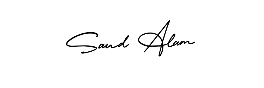 Check out images of Autograph of Saud Alam name. Actor Saud Alam Signature Style. AmerikaSignatureDemo-Regular is a professional sign style online. Saud Alam signature style 3 images and pictures png
