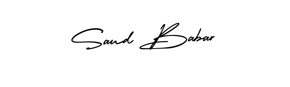 Once you've used our free online signature maker to create your best signature AmerikaSignatureDemo-Regular style, it's time to enjoy all of the benefits that Saud Babar name signing documents. Saud Babar signature style 3 images and pictures png