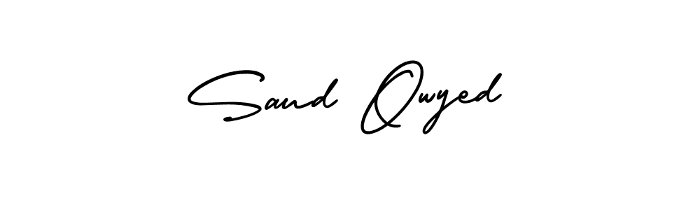 Similarly AmerikaSignatureDemo-Regular is the best handwritten signature design. Signature creator online .You can use it as an online autograph creator for name Saud Owyed. Saud Owyed signature style 3 images and pictures png