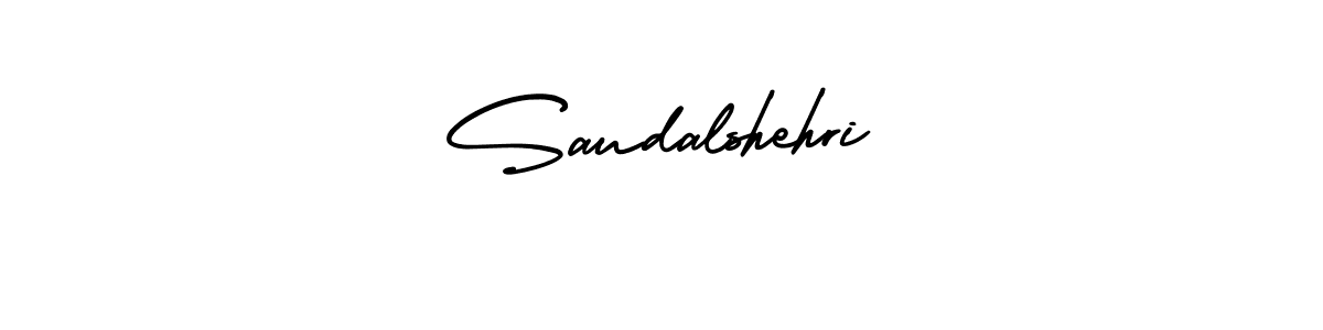 Saudalshehri stylish signature style. Best Handwritten Sign (AmerikaSignatureDemo-Regular) for my name. Handwritten Signature Collection Ideas for my name Saudalshehri. Saudalshehri signature style 3 images and pictures png