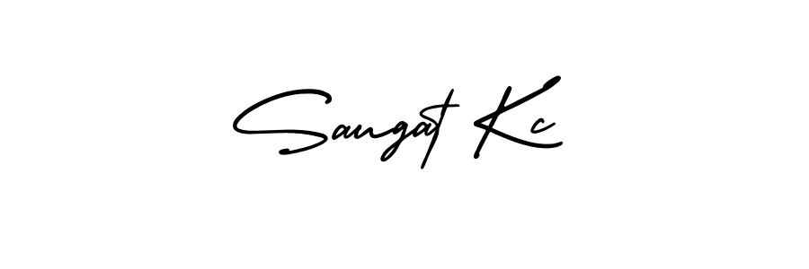 Also You can easily find your signature by using the search form. We will create Saugat Kc name handwritten signature images for you free of cost using AmerikaSignatureDemo-Regular sign style. Saugat Kc signature style 3 images and pictures png