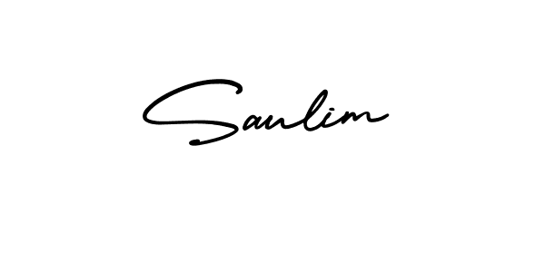 AmerikaSignatureDemo-Regular is a professional signature style that is perfect for those who want to add a touch of class to their signature. It is also a great choice for those who want to make their signature more unique. Get Saulim name to fancy signature for free. Saulim signature style 3 images and pictures png