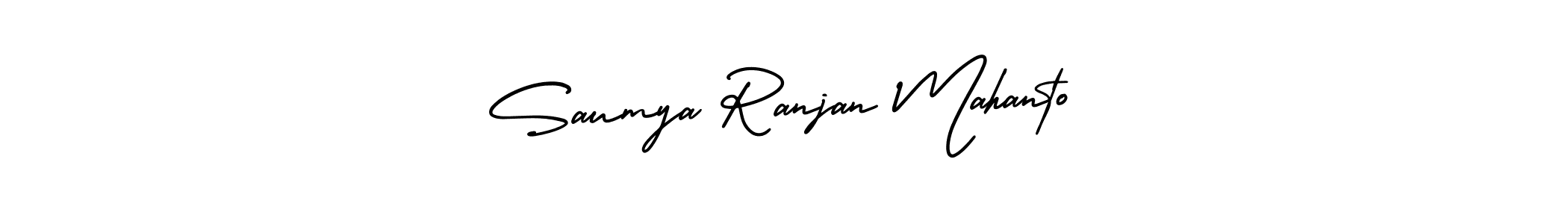 Make a beautiful signature design for name Saumya Ranjan Mahanto. Use this online signature maker to create a handwritten signature for free. Saumya Ranjan Mahanto signature style 3 images and pictures png