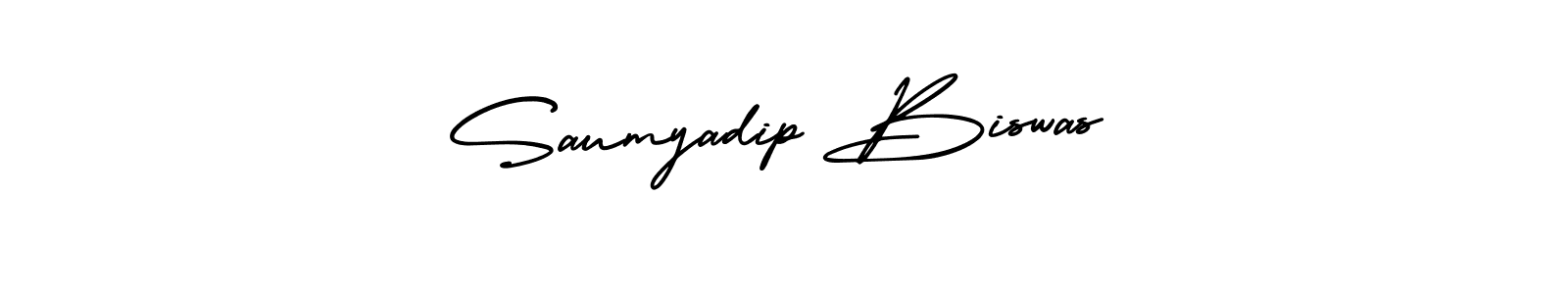 Make a short Saumyadip Biswas signature style. Manage your documents anywhere anytime using AmerikaSignatureDemo-Regular. Create and add eSignatures, submit forms, share and send files easily. Saumyadip Biswas signature style 3 images and pictures png