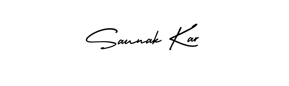 Make a beautiful signature design for name Saunak Kar. Use this online signature maker to create a handwritten signature for free. Saunak Kar signature style 3 images and pictures png