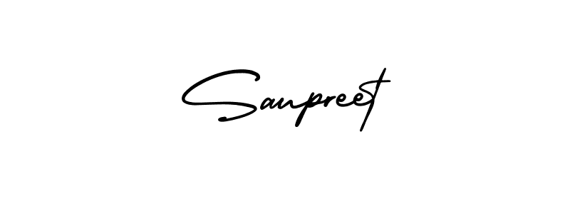 Also we have Saupreet name is the best signature style. Create professional handwritten signature collection using AmerikaSignatureDemo-Regular autograph style. Saupreet signature style 3 images and pictures png