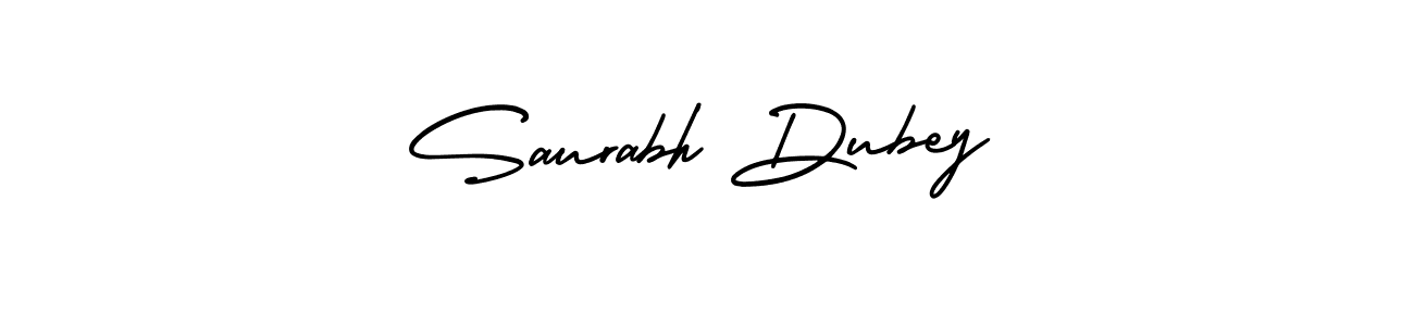 How to Draw Saurabh Dubey signature style? AmerikaSignatureDemo-Regular is a latest design signature styles for name Saurabh Dubey. Saurabh Dubey signature style 3 images and pictures png