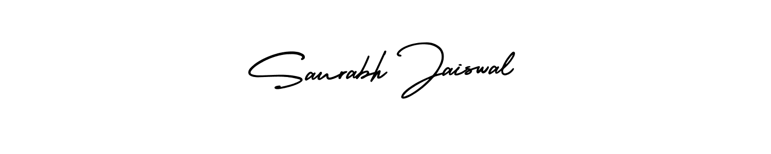 It looks lik you need a new signature style for name Saurabh Jaiswal. Design unique handwritten (AmerikaSignatureDemo-Regular) signature with our free signature maker in just a few clicks. Saurabh Jaiswal signature style 3 images and pictures png