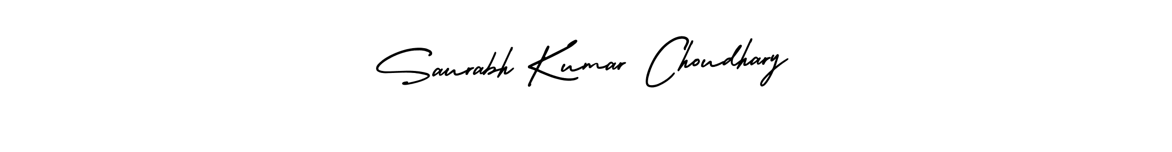 How to Draw Saurabh Kumar Choudhary signature style? AmerikaSignatureDemo-Regular is a latest design signature styles for name Saurabh Kumar Choudhary. Saurabh Kumar Choudhary signature style 3 images and pictures png