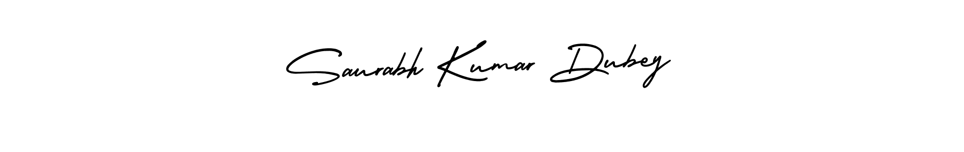 The best way (AmerikaSignatureDemo-Regular) to make a short signature is to pick only two or three words in your name. The name Saurabh Kumar Dubey include a total of six letters. For converting this name. Saurabh Kumar Dubey signature style 3 images and pictures png