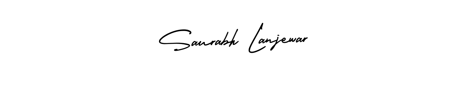 Also we have Saurabh Lanjewar name is the best signature style. Create professional handwritten signature collection using AmerikaSignatureDemo-Regular autograph style. Saurabh Lanjewar signature style 3 images and pictures png