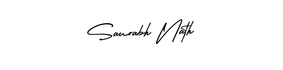 Also You can easily find your signature by using the search form. We will create Saurabh Nath name handwritten signature images for you free of cost using AmerikaSignatureDemo-Regular sign style. Saurabh Nath signature style 3 images and pictures png