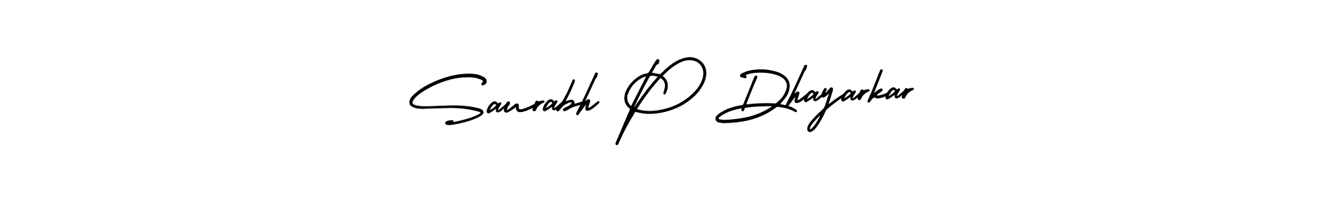 Here are the top 10 professional signature styles for the name Saurabh P Dhayarkar. These are the best autograph styles you can use for your name. Saurabh P Dhayarkar signature style 3 images and pictures png