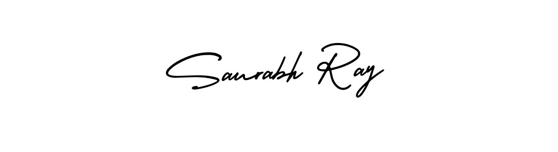 Create a beautiful signature design for name Saurabh Ray. With this signature (AmerikaSignatureDemo-Regular) fonts, you can make a handwritten signature for free. Saurabh Ray signature style 3 images and pictures png