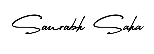 Try this chic Saurabh Saha handwritten sign style. Using AmerikaSignatureDemo-Regular font elements, it gives your name a sleek, memorable identity. Saurabh Saha signature style 3 images and pictures png