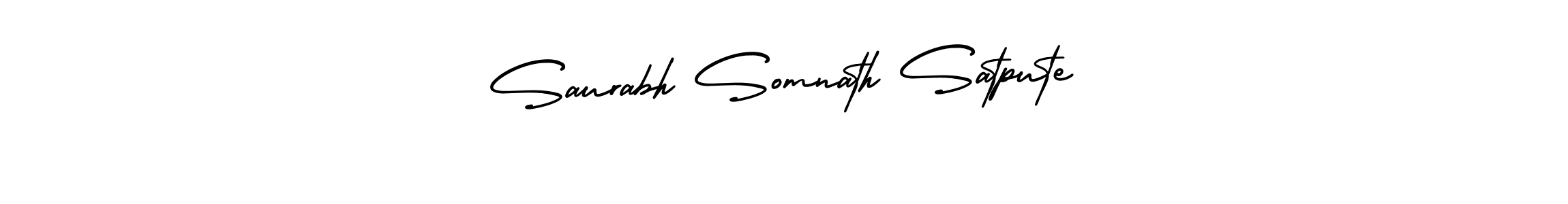 Best and Professional Signature Style for Saurabh Somnath Satpute. AmerikaSignatureDemo-Regular Best Signature Style Collection. Saurabh Somnath Satpute signature style 3 images and pictures png