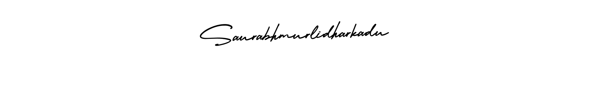 It looks lik you need a new signature style for name Saurabhmurlidharkadu. Design unique handwritten (AmerikaSignatureDemo-Regular) signature with our free signature maker in just a few clicks. Saurabhmurlidharkadu signature style 3 images and pictures png