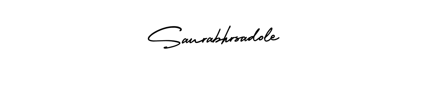 Also we have Saurabhrsadole name is the best signature style. Create professional handwritten signature collection using AmerikaSignatureDemo-Regular autograph style. Saurabhrsadole signature style 3 images and pictures png