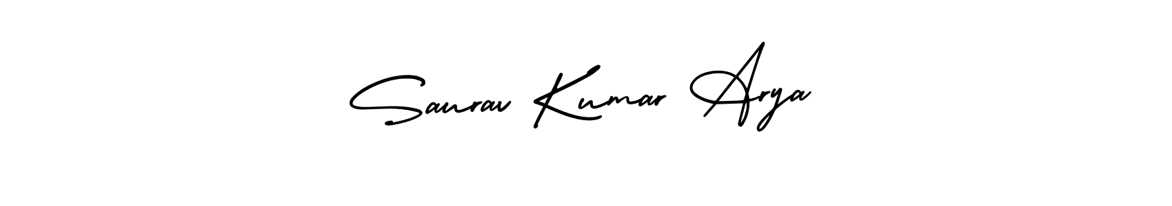 Create a beautiful signature design for name Saurav Kumar Arya. With this signature (AmerikaSignatureDemo-Regular) fonts, you can make a handwritten signature for free. Saurav Kumar Arya signature style 3 images and pictures png