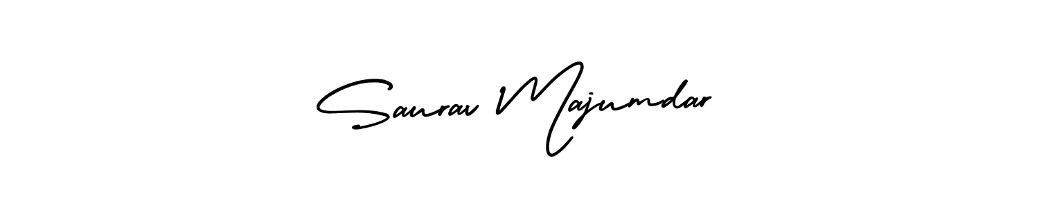 AmerikaSignatureDemo-Regular is a professional signature style that is perfect for those who want to add a touch of class to their signature. It is also a great choice for those who want to make their signature more unique. Get Saurav Majumdar name to fancy signature for free. Saurav Majumdar signature style 3 images and pictures png